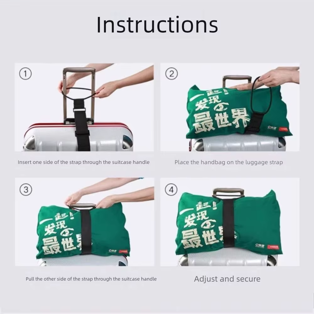 Multi Use Strong Adjustable Luggage Connector Straps