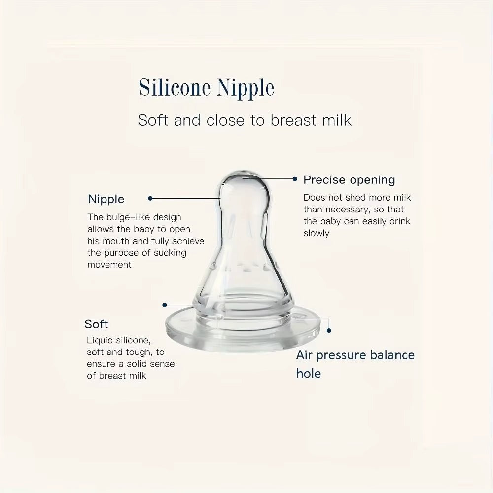3-in-1 hands-free anti-flatulent, anti-colic baby bottle