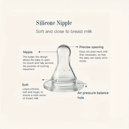 3-in-1 hands-free anti-flatulent, anti-colic baby bottle