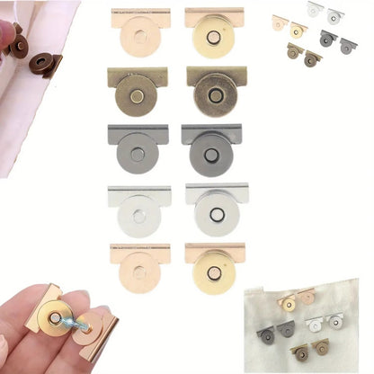Seamless Magnetic Buckle Clasp for Bags