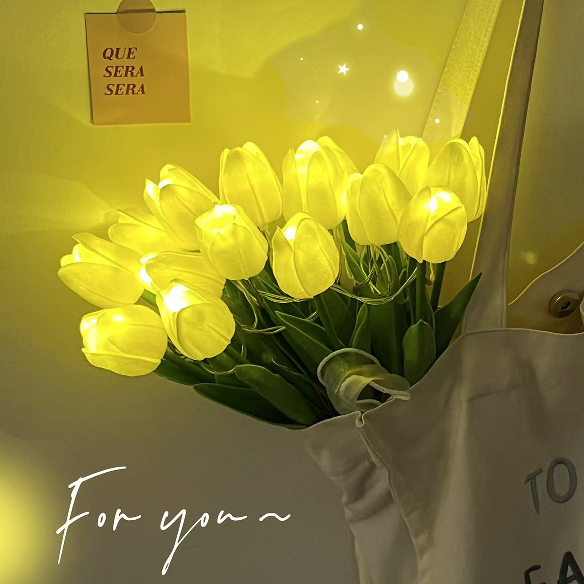 Glowing Tulip Flowers✨